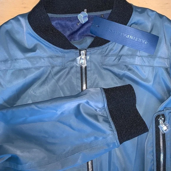 Donrad Duncan EFM NEW Pilot bomber jacket, Large.  GD - Picture 5 of 10